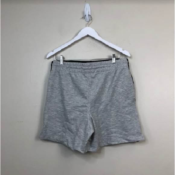 Danskin Women's Soft French Terry Pull-On Mid-Rise Short 2-Pack Black/Gray M - Picture 5 of 5